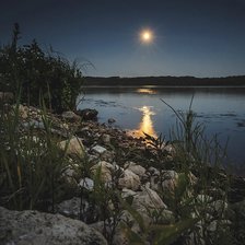 Схема вышивки «Лунная дорожка»