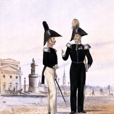 Схема вышивки «Офицеры»