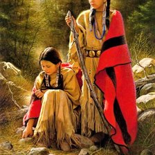 Схема вышивки «Indian life 2»