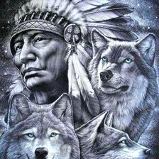 Схема вышивки «indian family 3»