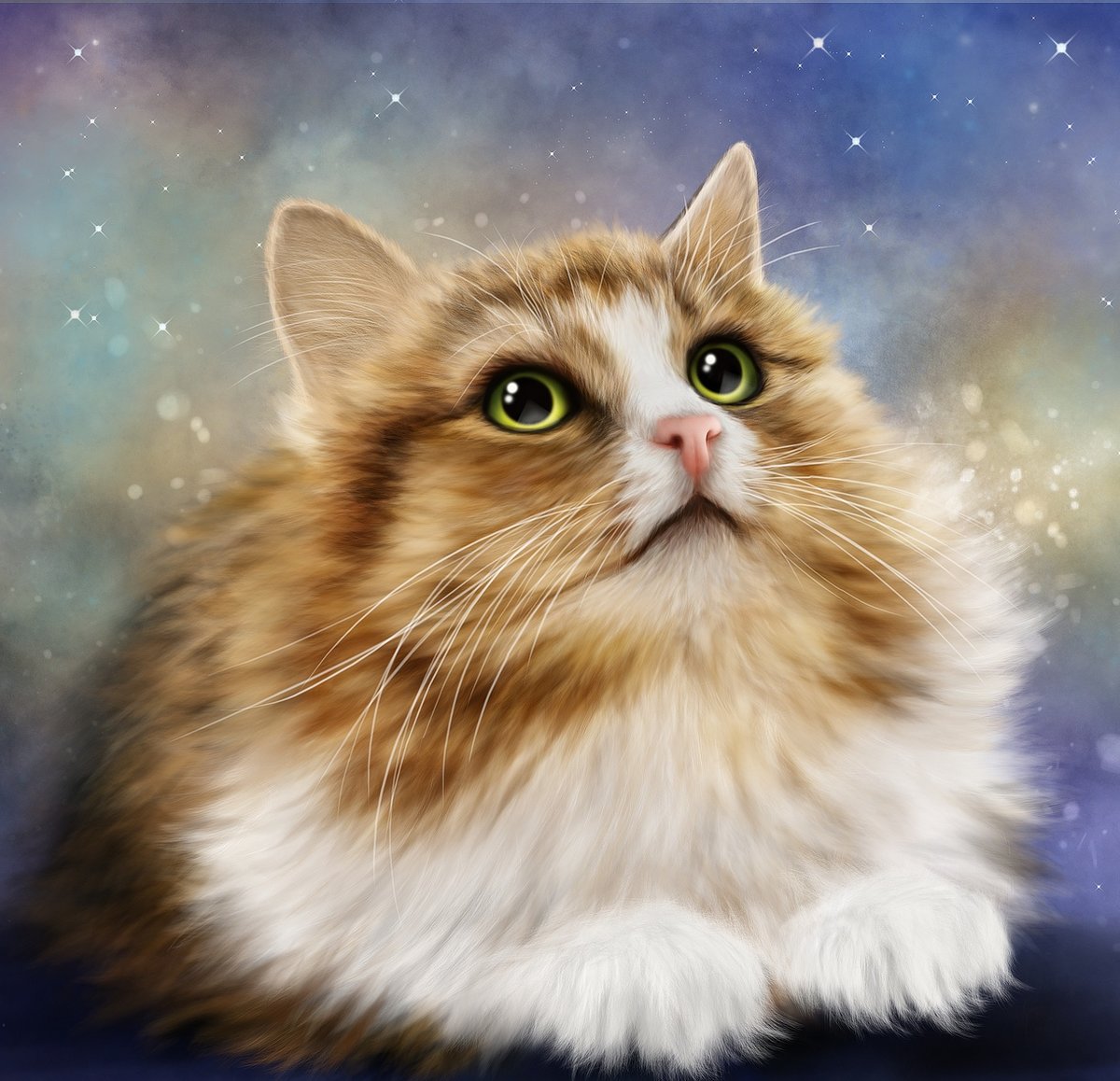 кот - портрет, животные, кот - оригинал