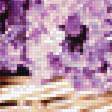 Предпросмотр схемы вышивки «Сирень (бленд)» (№2297591)