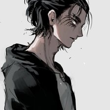 Схема вышивки «Эрен Йегер»