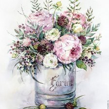 Схема вышивки «Букетик»