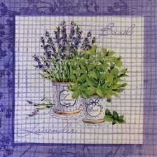 Схема вышивки «Травы Прованс»