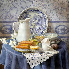 Схема вышивки «завтрак»