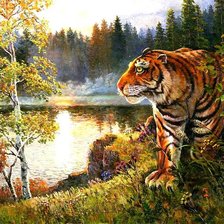 Схема вышивки «хозяин»