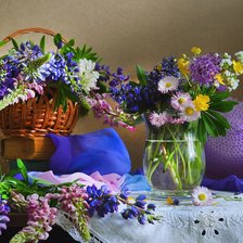 Схема вышивки «цветы»