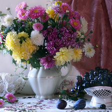 Схема вышивки «цветы»