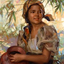 1936 Girl with a Jar