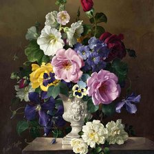 Схема вышивки «букет»