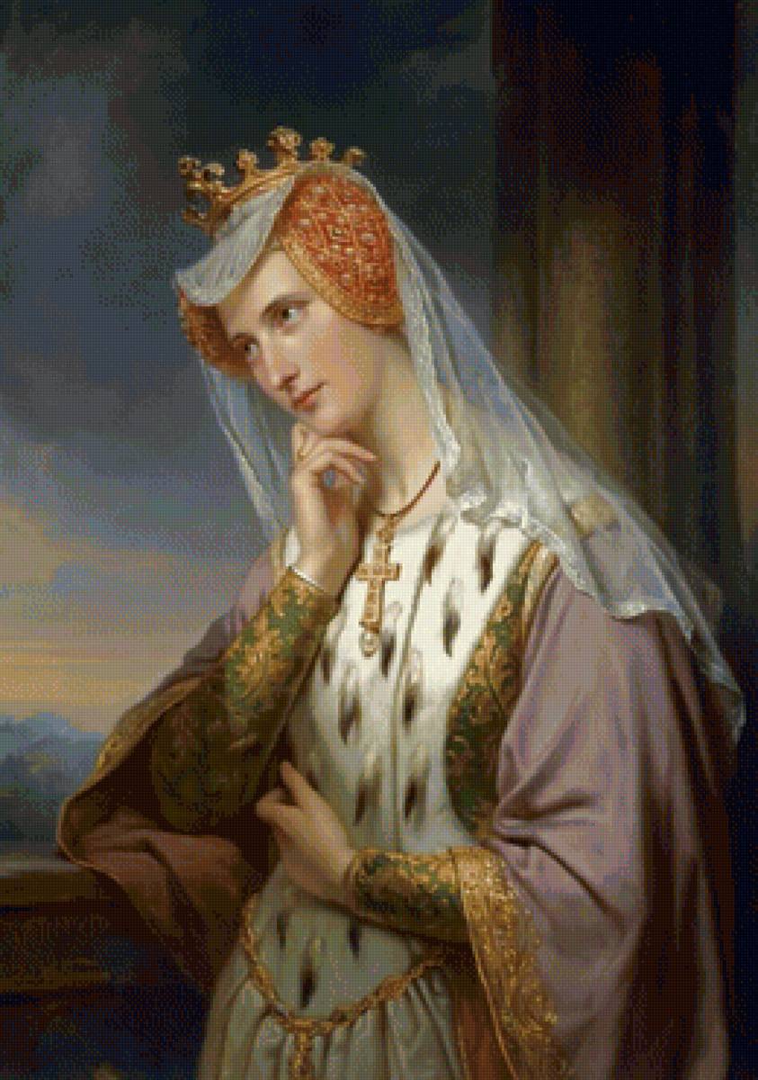 королева - портрет - предпросмотр