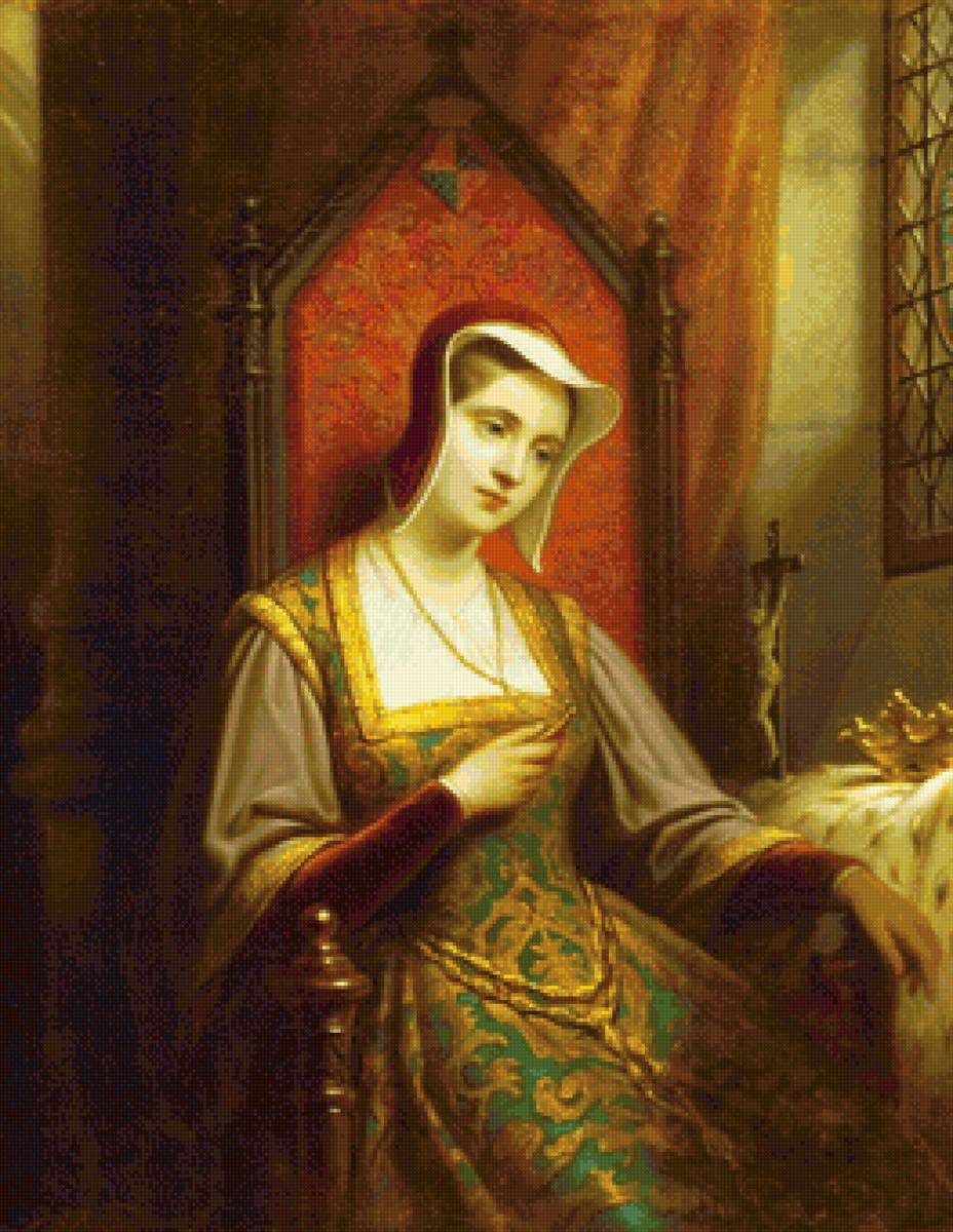 королева - портрет - предпросмотр