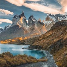 Схема вышивки «Горы 2»