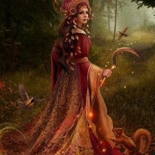 Схема вышивки «Мара Осенняя»