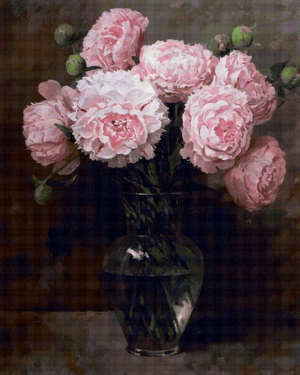 Букет пионов - предпросмотр