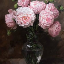 Букет пионов