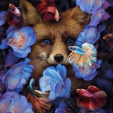 Схема вышивки «Рыжая»