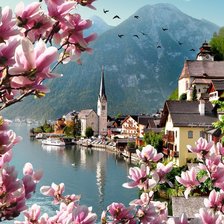 Схема вышивки «город»