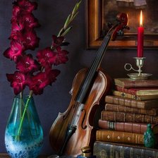 Схема вышивки «Violín»