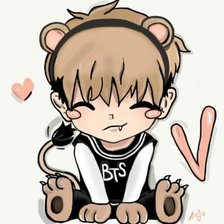 Схема вышивки «V»