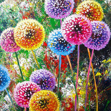 РАДУЖНЫЕ ОДУВАНЧИКИ