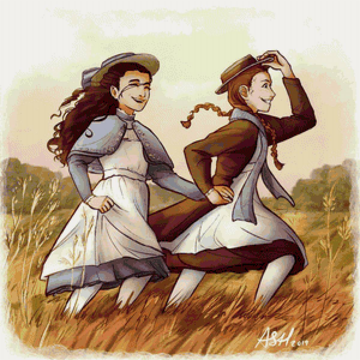 Энн и Диана - предпросмотр