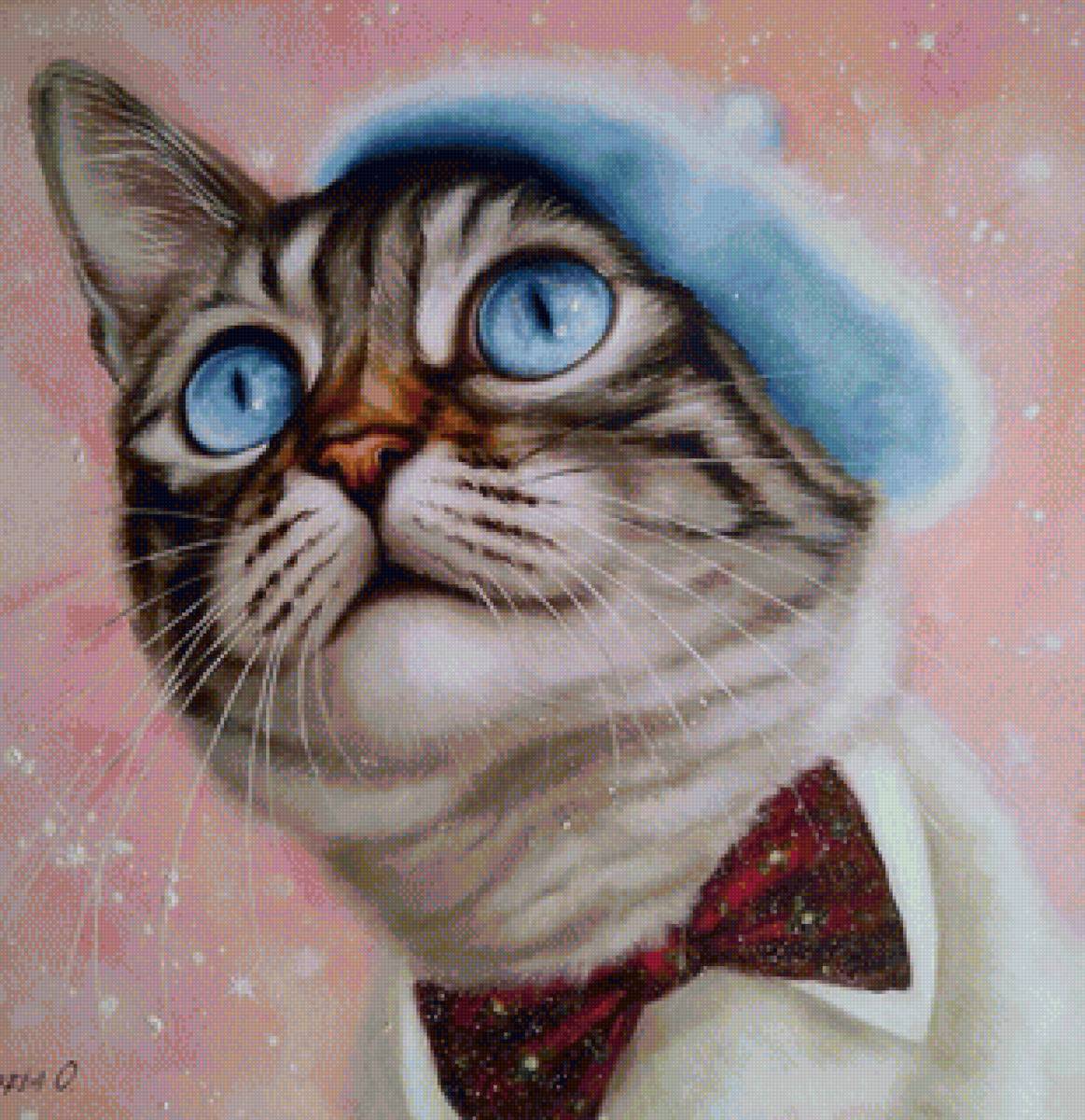 кот - животные, кот, портрет - предпросмотр