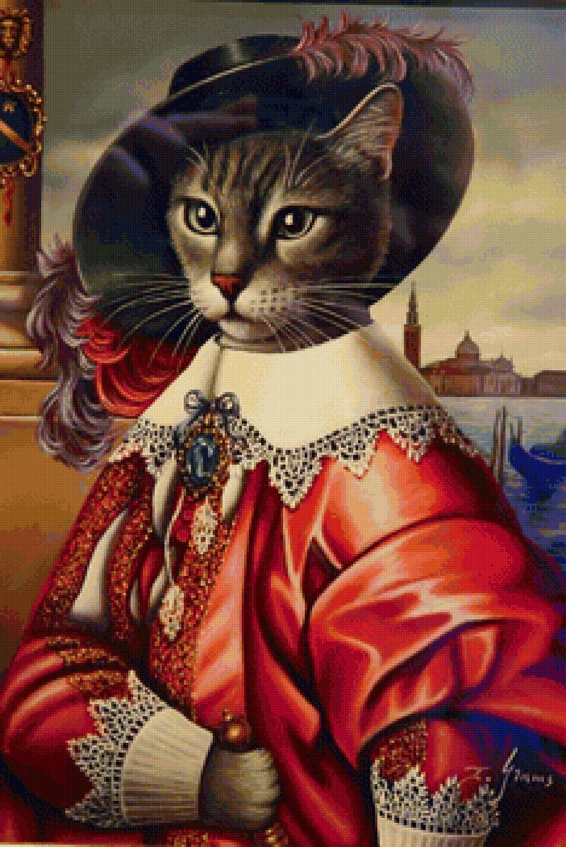 кот - портрет, животные, кот - предпросмотр