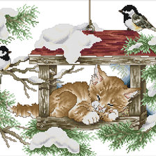 Схема вышивки «НЕЗВАННЫЙ ГОСТЬ»