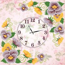 Схема вышивки «ЧАСЫ»