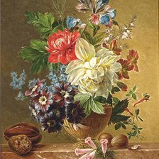 Схема вышивки «цветы»