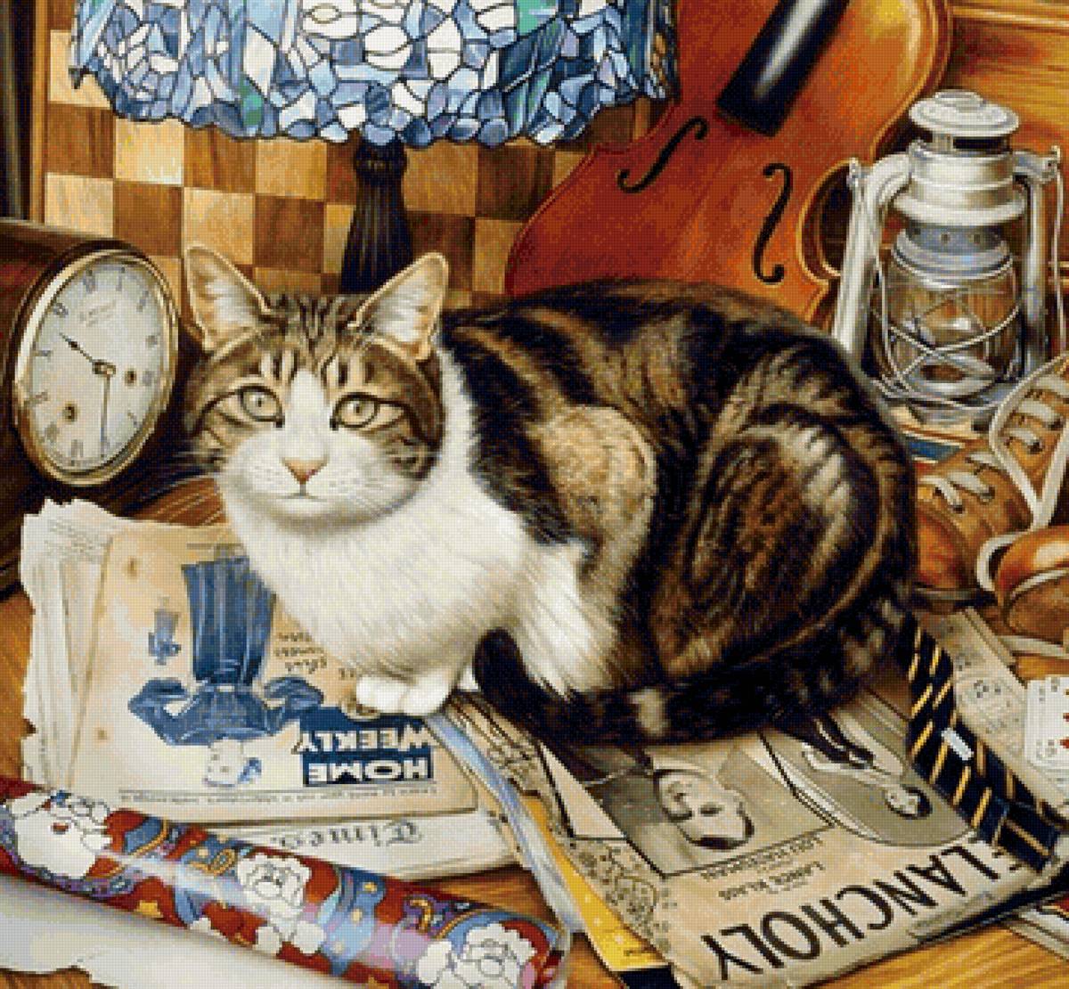 кот - кот, портрет, животные - предпросмотр