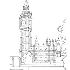 Схема вышивки «лондон»