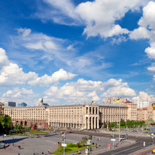 Схема вышивки «Киев, Майдан»