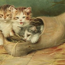 Схема вышивки «кот»