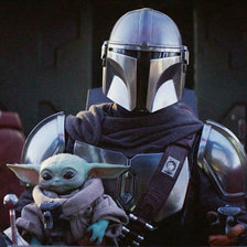 Схема вышивки «Мандалорец 2»