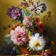 Схема вышивки «букет»