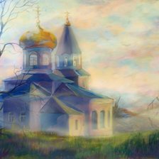 Схема вышивки «храм»