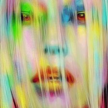 Схема вышивки «девушка»