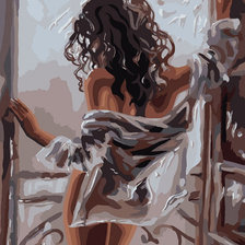 Схема вышивки «у окна»