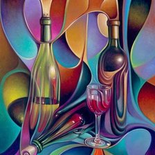 Схема вышивки «абстракция»