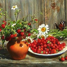Схема вышивки «натюрморт»