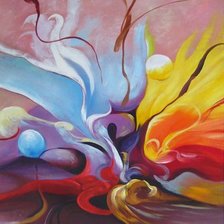 Схема вышивки «ТРИПТИХ АБСТРАКЦИЯ 2»