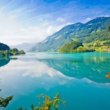 Схема вышивки «пейзаж»