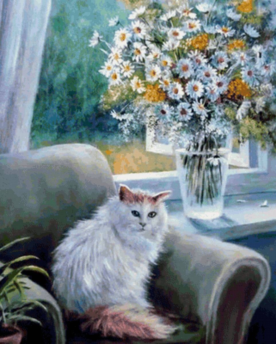 кот - кот, животные, портрет - предпросмотр