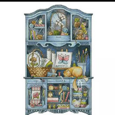 Схема вышивки «Комод»