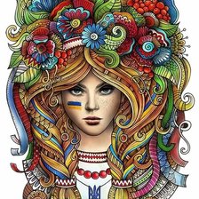 Схема вышивки «Ukrainian»