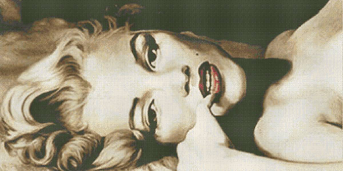 a true beauty - woman, white, black, marilyn - предпросмотр