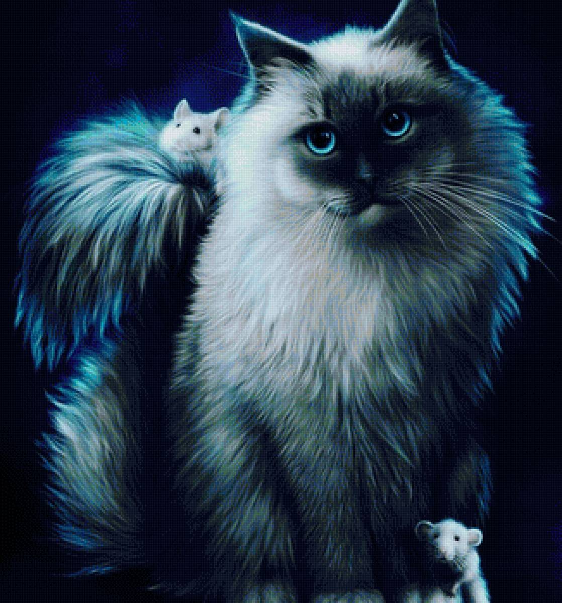 кот - портрет, кот, животные - предпросмотр